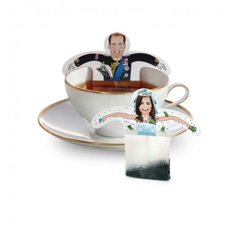 Get Gifts – LIMITED EDITION Prince William & KaTea Royaltea Royalty Tea Bags Gift / Royal Wedding Greeting Card