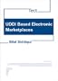 UDDI Based Electronic Marketplaces
