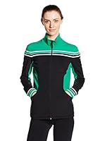Naffta Chaqueta Casual Sport (Negro / Verde)