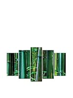 Wall Decor Fotocuadro 5 Piezas Pirámide Bambuforest