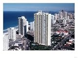 The Surfers Paradise of Gold Coast Queensland in Australia Photographic Poster Print by Mirrorpix, 32x24