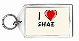 I Love Shae Keychain