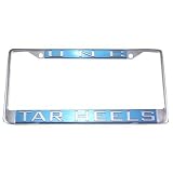 North Carolina Tar Heels Blue Mirror License Plate Frame