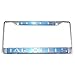 North Carolina Tar Heels Blue Mirror License Plate Frame Image