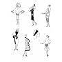 Art Deco Fashions (Dover Electronic Clip Art)