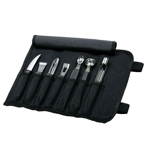 Mercer Tool M40000 Garnishing Tool Kit - 8 Piece