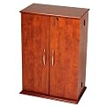 Small Deluxe Storage W/Lock - Cherry/Black