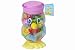 GIANT BULDING BRICKS IN TRANSPARENT BIRD SCREW TOP TUB