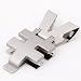 Silver yuan mens Money Clip free Box silver Wedding card holder for men MC1034