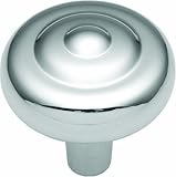 Hickory Hardware P206-26 1-1/8-Inch Eclipse Knob, Polished Chrome
