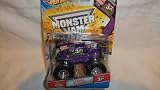 HOT WHEELS MONSTER JAM PURPLE SPECTRAFLAMES 30TH ANNIVERSARY GRAVE DIGGER DIE-CAST MONSTER TRUCK