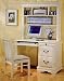 Antique White Desk With Hutch And Chair
