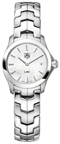 TAG Heuer Women's Link White Mother of Pearl Watch #WJF1410.BA0585