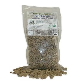 Green Coffee Beans: Fair Trade Organic Sumatra Takengon, 2 Lbs.