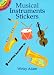 Musical Instruments Stickers (Dover Little Activity Books)