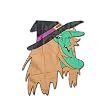 Witch Halloween Decorative Banner - OS Brand