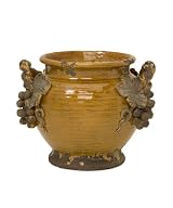 Ceramic Italan Grapes Flower Planter