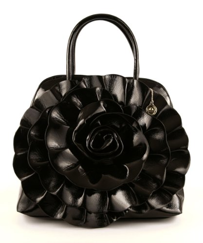 Big Budda Ivanna Patent Tote