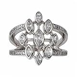 1.00ct tw diamond modern vintage right hand ring (14K Gold)