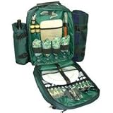 Picnic Gift Jazz Deluxe Four Person Picnic Pack with Blanket