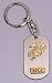 Silver USMC Crest Dog Tag Key Chains