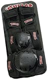 Bullet Skate Protective Pad Set (Adult, Black)