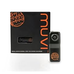 Veho Gumball 3000 Special Edition Micro Camcorder-Kit (2 Megapixel, USB 2.0) schwarz/orange