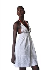 Cotton Backless Babydoll  Dress