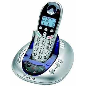 BT Lyric 2500 - DECT Cordless Telephone With Answer Machine