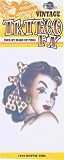 Vintage Temporary Tattoo Hottie Girl 1940