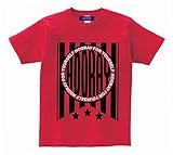 HOORAY(フーレイ) ダンス 衣装 ヒップホップ キッズサイズ スターロゴTシャツ S レッド