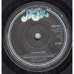 DIAMOND EYES 7" (45) UK BLUE SKY 1975 PRO B/W INFINITE PEACE IN RHYTHM (SSKY4217)