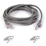 A3L791B01M-S - Category 5e Network Cable - 1 m - Grey - Snagless