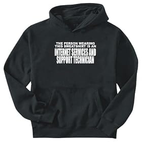 Sweatshirt Black Or A - This Sweatshirt Internet Services And Support Technician Occupations