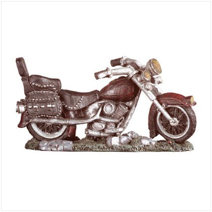 Antique-Style Motorcyle Paperweight