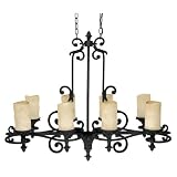 Capital Lighting 3268WI-125 8 Light Mediterranean Chandelier