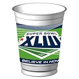 Super Bowl XLIII 14 oz. Plastic Cups (8 count) Adult