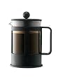 Bodum 1784-01 Kenya Cafeti�re � Piston 4 Tasses 0,5 L Noir