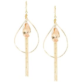 Marciano Ruth Loop and Dangle Earrings, GOLD