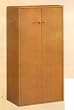 BEAUTIFUL 4 SHELF STORAGE CABINET IN NATURAL FINISH