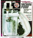 Vacuum Pump Auto Tune Up / Brake Bleeding Kit