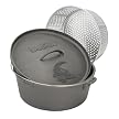 Bayou Classic Cast Iron 16-qt. Dutch Oven with Basket and Lid
