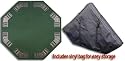 8 Player 4-Fold Octagon Texas Hold'em Poker Tabletop