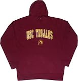 Southern Cal USC Trojans Adult Old Varsity Brand Slim Fit Hooded Sweatshirt