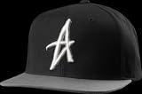 Altamont Decades Starter Snapback Cap Black White