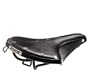 Brooks Saddles B68 Bicycle Saddle (Men's, Black Steel Rails, Black)