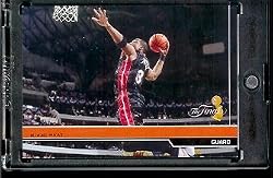2006 07 Topps #DW Dwayne Wade Miami Heat The Finals Basketball Card - Mint Condition - In Protective Display Case !