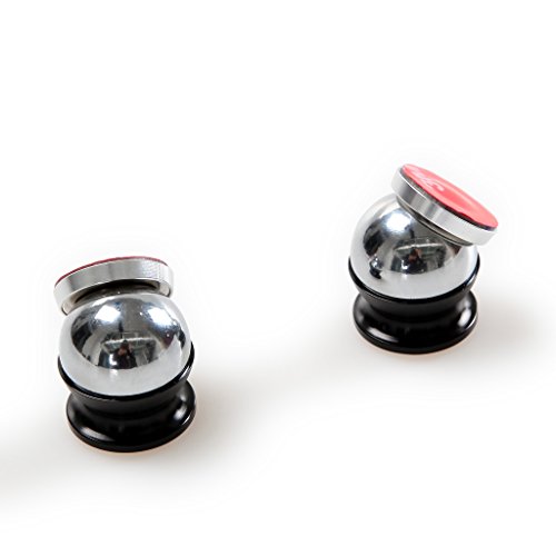 Crusar 2015 new Genuine Magnetic Mount Kit (Classic)360 Rotatable Phone holder with 3M VHB foam adhesive tape for car 2 :Dash Balls and 2 Strong Neodymium Magnets (2 Magnets + 2 Balls) Universal Super Suction for car phone