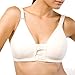 Cottonique Women's Allergen-Free Front Close Bra