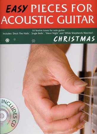 Christmas - Easy Pieces for Acoustic Guitar (Book/Cd)